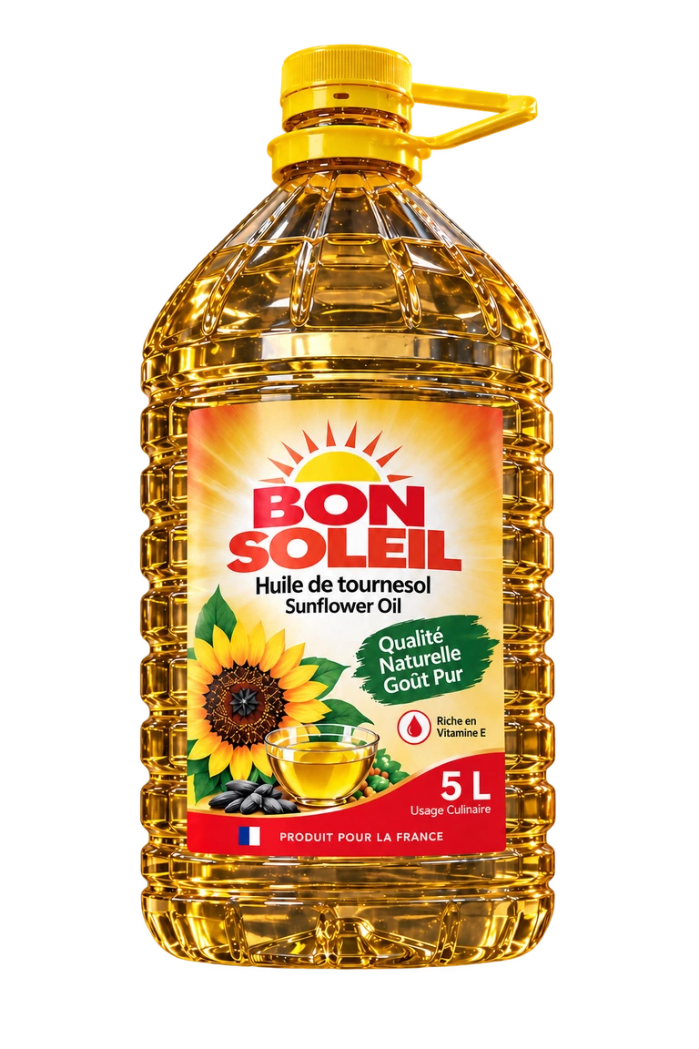 Aceite de girasol Bon Soleil, bidón de 5 L