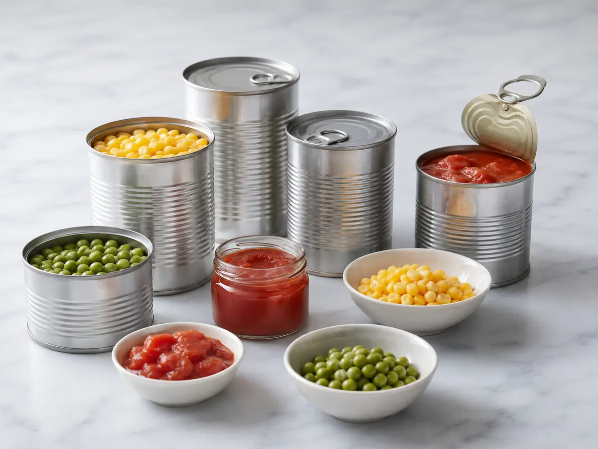 Alimentos procesados y enlatados